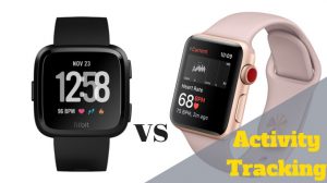 apple watch 3 vs versa fitbit
