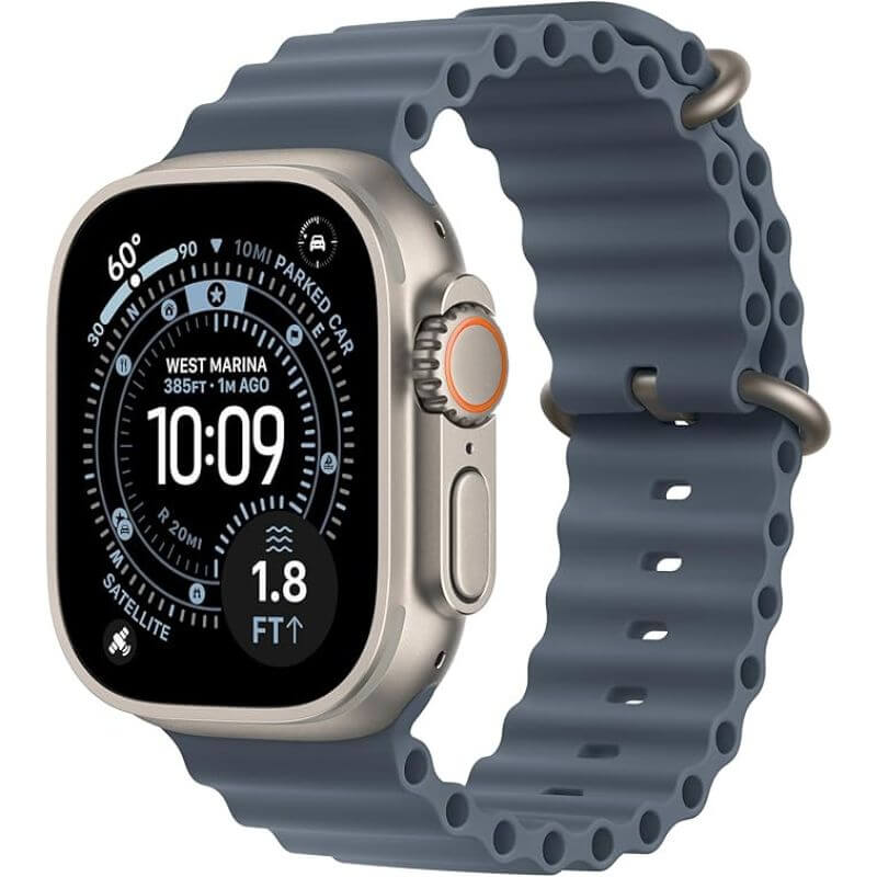 Apple Watch Ultra 3 on display