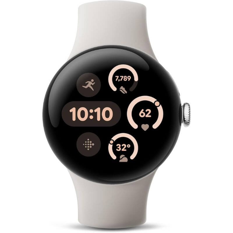Google Pixel Watch 3 on a woman's wrist